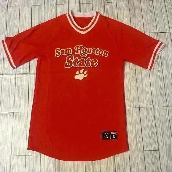 *not for sale*Sam Houston State University Bearcats Retro Jersey - Picture 2 of 7